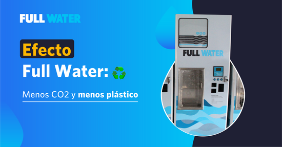 Efecto Full Water: Menos CO2 y menos plástico en tu comunidad