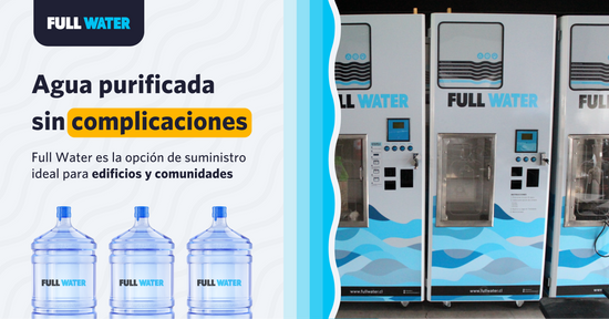 Full Water, la opción de suministro número uno para edificios y comunidades.